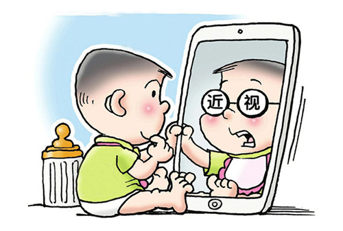 青少年儿童近视率高