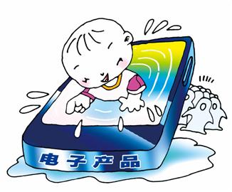 越来越多的家长让手机来带娃